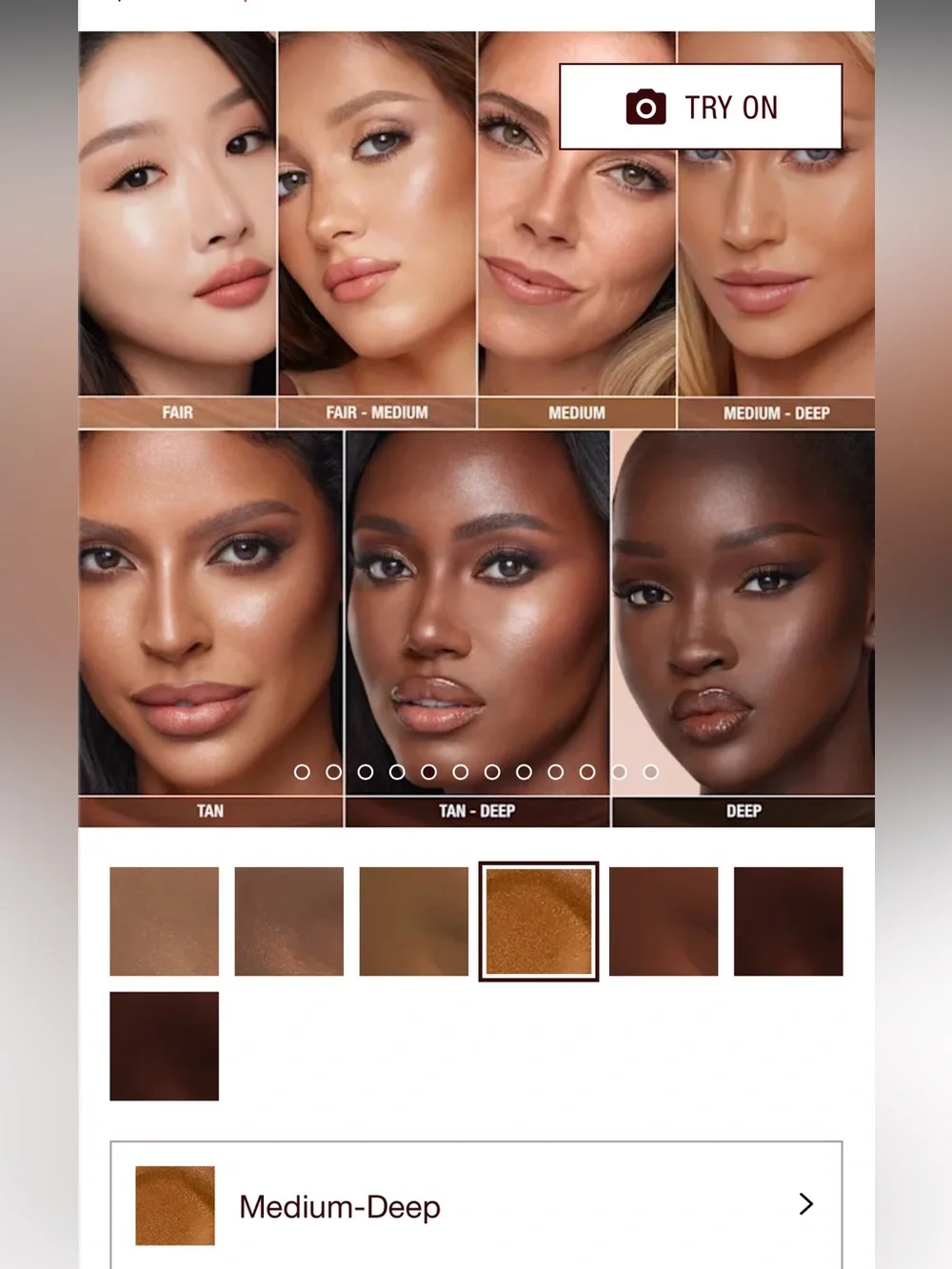 Charlotte Tilbury Hollywood Contour Wand - Medium Deep NEW